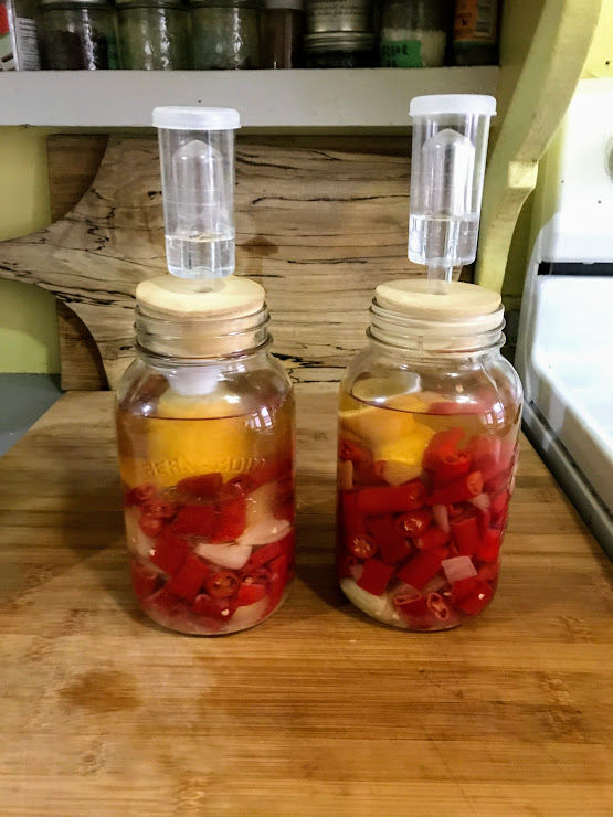 fermented 1 month later